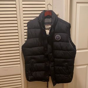 Abercrombie & Fitch- Navy Vest